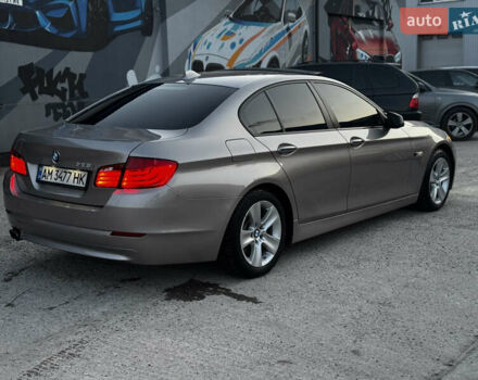 Серый БМВ 5 Серия, объемом двигателя 2 л и пробегом 236 тыс. км за 13750 $, фото 3 на Automoto.ua