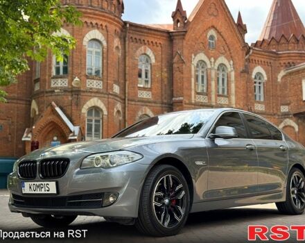 Серый БМВ 5 Серия, объемом двигателя 2 л и пробегом 178 тыс. км за 15300 $, фото 1 на Automoto.ua