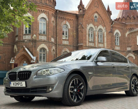 Серый БМВ 5 Серия, объемом двигателя 2 л и пробегом 178 тыс. км за 15300 $, фото 1 на Automoto.ua