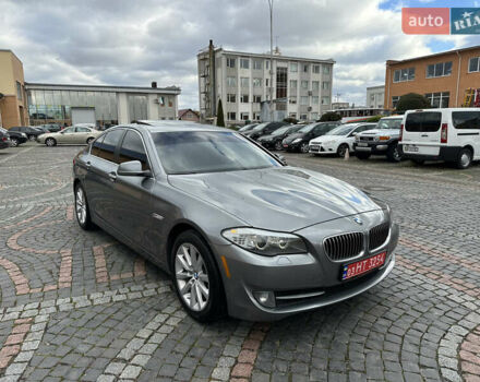 Серый БМВ 5 Серия, объемом двигателя 2 л и пробегом 148 тыс. км за 12500 $, фото 2 на Automoto.ua