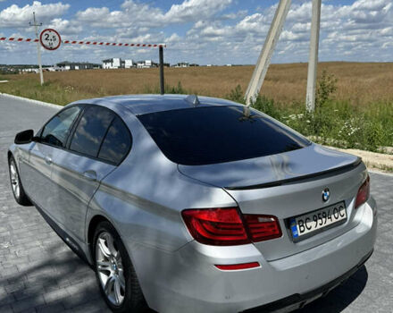 Серый БМВ 5 Серия, объемом двигателя 2 л и пробегом 208 тыс. км за 15500 $, фото 6 на Automoto.ua