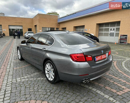 Серый БМВ 5 Серия, объемом двигателя 2 л и пробегом 148 тыс. км за 12500 $, фото 3 на Automoto.ua