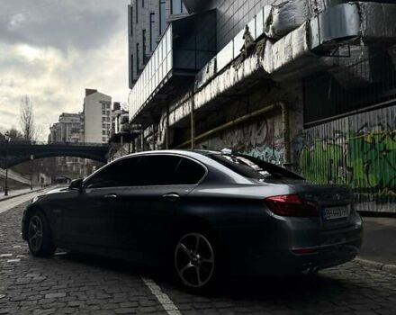 Серый БМВ 5 Серия, объемом двигателя 2 л и пробегом 175 тыс. км за 17500 $, фото 5 на Automoto.ua