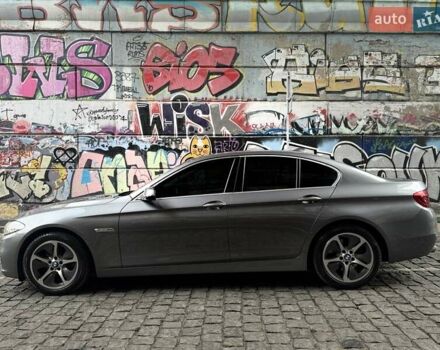 Серый БМВ 5 Серия, объемом двигателя 2 л и пробегом 175 тыс. км за 17500 $, фото 3 на Automoto.ua