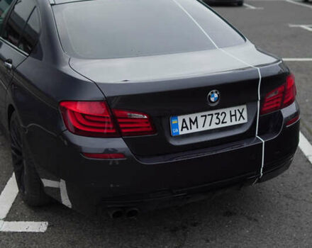 Серый БМВ 5 Серия, объемом двигателя 2 л и пробегом 177 тыс. км за 13200 $, фото 7 на Automoto.ua