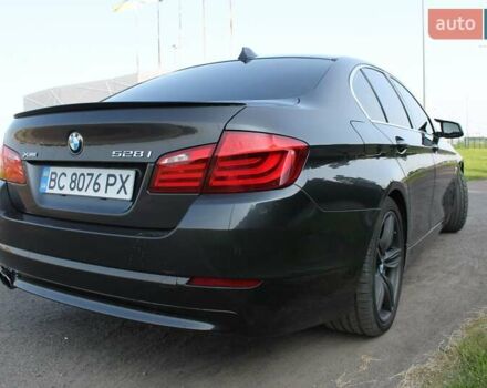 Серый БМВ 5 Серия, объемом двигателя 2 л и пробегом 175 тыс. км за 13350 $, фото 3 на Automoto.ua