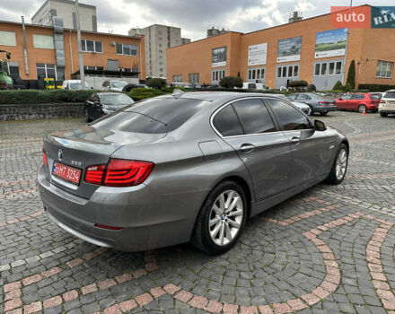 Серый БМВ 5 Серия, объемом двигателя 2 л и пробегом 148 тыс. км за 12500 $, фото 4 на Automoto.ua
