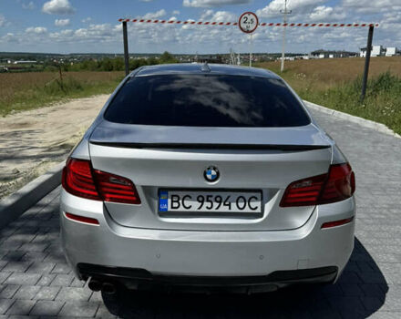 Серый БМВ 5 Серия, объемом двигателя 2 л и пробегом 208 тыс. км за 15500 $, фото 5 на Automoto.ua