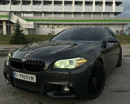 Серый БМВ 5 Серия, объемом двигателя 3 л и пробегом 285 тыс. км за 22500 $, фото 3 на Automoto.ua