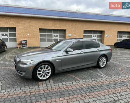 Серый БМВ 5 Серия, объемом двигателя 2 л и пробегом 148 тыс. км за 12500 $, фото 5 на Automoto.ua