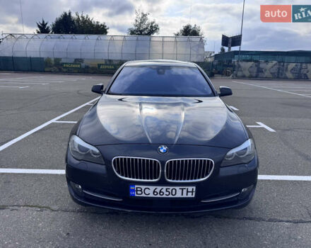 Серый БМВ 5 Серия, объемом двигателя 2 л и пробегом 247 тыс. км за 18600 $, фото 4 на Automoto.ua