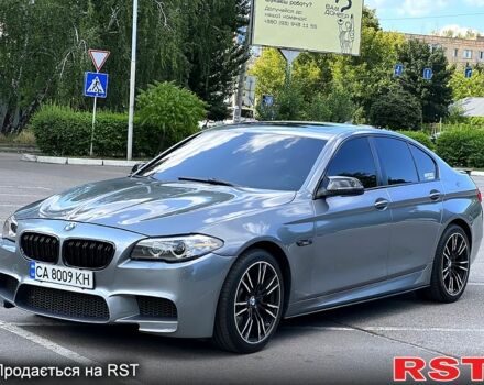 Серый БМВ 5 Серия, объемом двигателя 2 л и пробегом 219 тыс. км за 15000 $, фото 4 на Automoto.ua