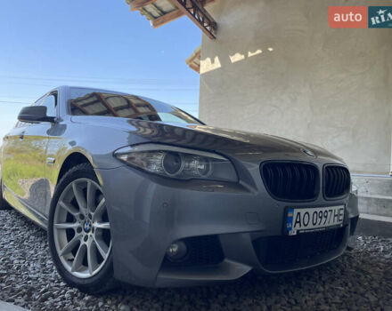 Серый БМВ 5 Серия, объемом двигателя 2 л и пробегом 220 тыс. км за 15500 $, фото 6 на Automoto.ua
