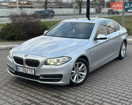Сірий БМВ 5 Серія, об'ємом двигуна 2 л та пробігом 161 тис. км за 14400 $, фото 1 на Automoto.ua