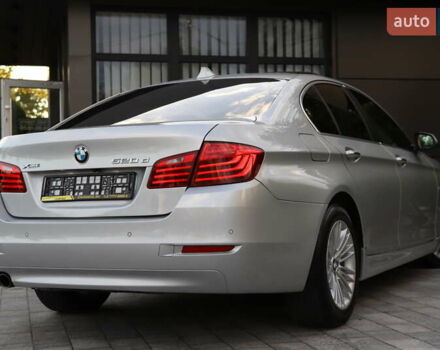 Серый БМВ 5 Серия, объемом двигателя 2 л и пробегом 123 тыс. км за 19899 $, фото 6 на Automoto.ua
