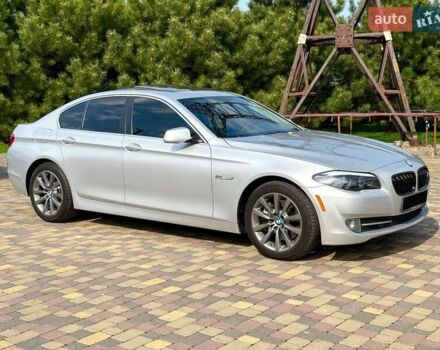 Серый БМВ 5 Серия, объемом двигателя 2 л и пробегом 145 тыс. км за 15700 $, фото 1 на Automoto.ua