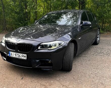 Серый БМВ 5 Серия, объемом двигателя 2 л и пробегом 133 тыс. км за 15000 $, фото 5 на Automoto.ua