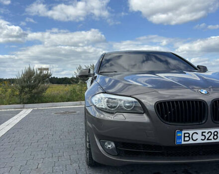 Серый БМВ 5 Серия, объемом двигателя 2 л и пробегом 180 тыс. км за 14900 $, фото 2 на Automoto.ua