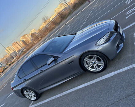 Серый БМВ 5 Серия, объемом двигателя 2 л и пробегом 196 тыс. км за 16500 $, фото 6 на Automoto.ua