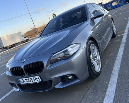 Серый БМВ 5 Серия, объемом двигателя 2 л и пробегом 196 тыс. км за 16500 $, фото 2 на Automoto.ua