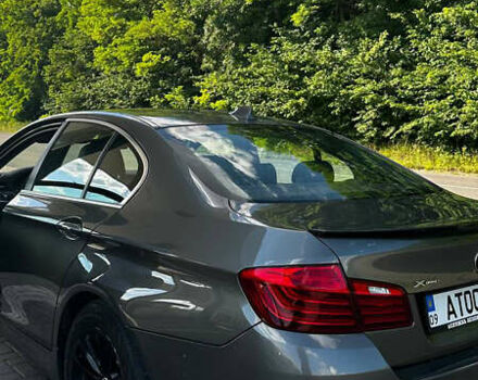 Серый БМВ 5 Серия, объемом двигателя 2 л и пробегом 217 тыс. км за 15500 $, фото 10 на Automoto.ua