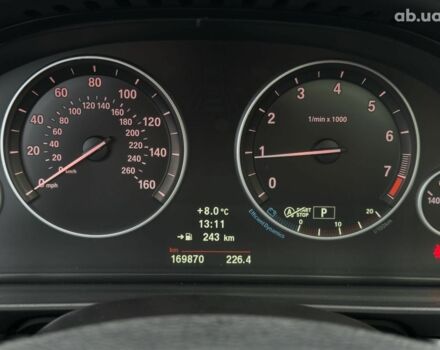 Серый БМВ 5 Серия, объемом двигателя 2 л и пробегом 169 тыс. км за 13490 $, фото 14 на Automoto.ua