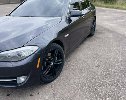 Серый БМВ 5 Серия, объемом двигателя 2 л и пробегом 298 тыс. км за 13200 $, фото 3 на Automoto.ua