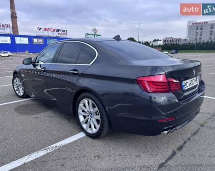 Серый БМВ 5 Серия, объемом двигателя 2 л и пробегом 247 тыс. км за 18600 $, фото 7 на Automoto.ua