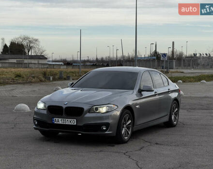Серый БМВ 5 Серия, объемом двигателя 2 л и пробегом 270 тыс. км за 12000 $, фото 1 на Automoto.ua