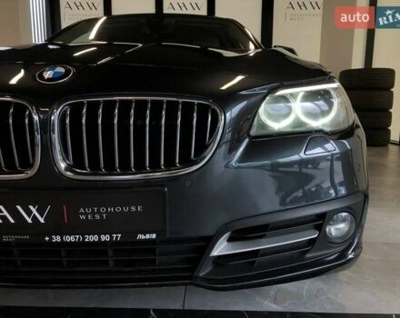 Серый БМВ 5 Серия, объемом двигателя 2 л и пробегом 185 тыс. км за 18900 $, фото 3 на Automoto.ua