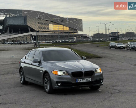 Серый БМВ 5 Серия, объемом двигателя 2 л и пробегом 270 тыс. км за 12000 $, фото 5 на Automoto.ua