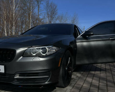 Серый БМВ 5 Серия, объемом двигателя 2 л и пробегом 217 тыс. км за 15500 $, фото 1 на Automoto.ua