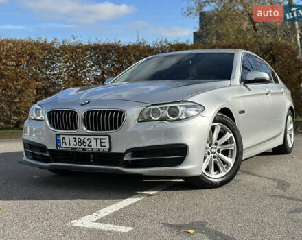 Сірий БМВ 5 Серія, об'ємом двигуна 2 л та пробігом 160 тис. км за 14900 $, фото 1 на Automoto.ua