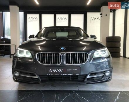Серый БМВ 5 Серия, объемом двигателя 2 л и пробегом 185 тыс. км за 18900 $, фото 1 на Automoto.ua
