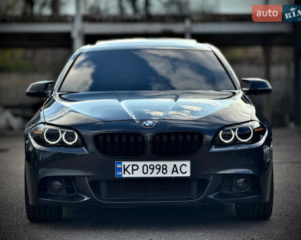 Серый БМВ 5 Серия, объемом двигателя 3 л и пробегом 209 тыс. км за 22000 $, фото 1 на Automoto.ua