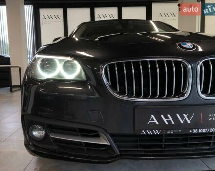 Серый БМВ 5 Серия, объемом двигателя 2 л и пробегом 185 тыс. км за 18900 $, фото 2 на Automoto.ua