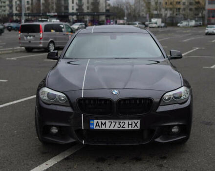 Серый БМВ 5 Серия, объемом двигателя 2 л и пробегом 177 тыс. км за 13200 $, фото 2 на Automoto.ua