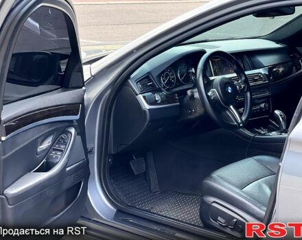 Серый БМВ 5 Серия, объемом двигателя 2 л и пробегом 219 тыс. км за 15000 $, фото 7 на Automoto.ua