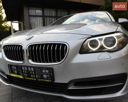 Серый БМВ 5 Серия, объемом двигателя 2 л и пробегом 123 тыс. км за 19899 $, фото 14 на Automoto.ua