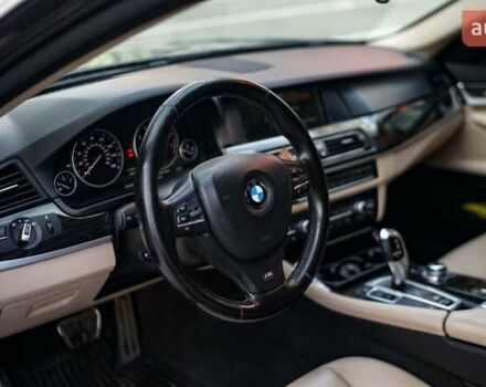Серый БМВ 5 Серия, объемом двигателя 2 л и пробегом 175 тыс. км за 13350 $, фото 9 на Automoto.ua