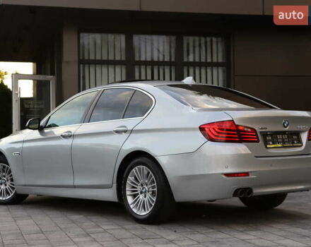 Серый БМВ 5 Серия, объемом двигателя 2 л и пробегом 123 тыс. км за 19899 $, фото 3 на Automoto.ua