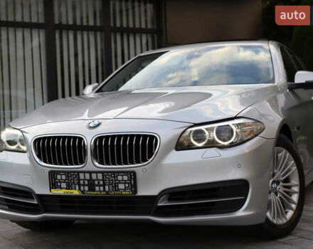 Серый БМВ 5 Серия, объемом двигателя 2 л и пробегом 123 тыс. км за 19899 $, фото 4 на Automoto.ua