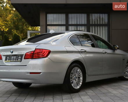 Серый БМВ 5 Серия, объемом двигателя 2 л и пробегом 123 тыс. км за 19899 $, фото 2 на Automoto.ua