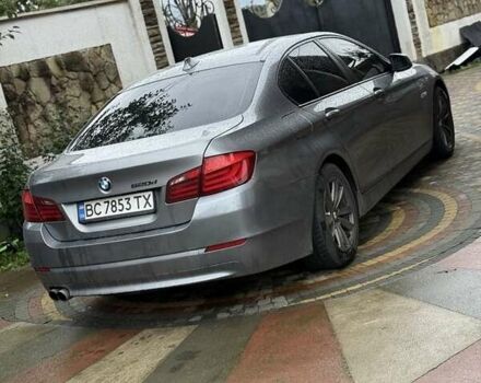 Серый БМВ 5 Серия, объемом двигателя 2 л и пробегом 267 тыс. км за 12800 $, фото 1 на Automoto.ua