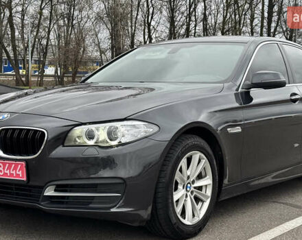 Серый БМВ 5 Серия, объемом двигателя 2 л и пробегом 190 тыс. км за 14800 $, фото 1 на Automoto.ua