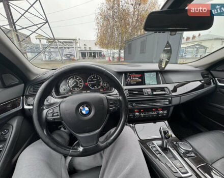 Серый БМВ 5 Серия, объемом двигателя 2 л и пробегом 194 тыс. км за 15650 $, фото 7 на Automoto.ua