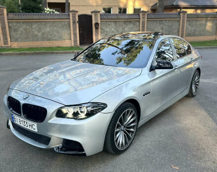 Серый БМВ 5 Серия, объемом двигателя 2 л и пробегом 198 тыс. км за 15500 $, фото 3 на Automoto.ua