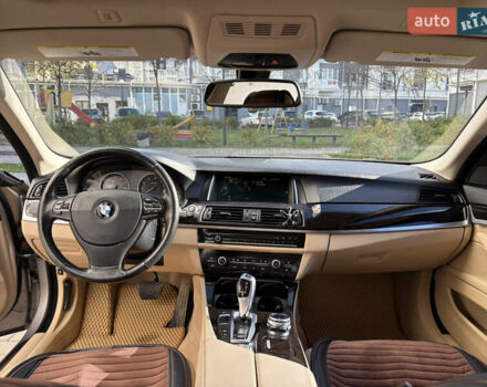 Серый БМВ 5 Серия, объемом двигателя 2 л и пробегом 196 тыс. км за 15600 $, фото 9 на Automoto.ua