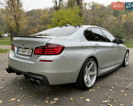 Серый БМВ 5 Серия, объемом двигателя 3 л и пробегом 203 тыс. км за 19999 $, фото 12 на Automoto.ua