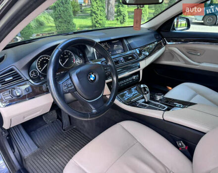 БМВ 5 Серия 2014 в Луцке на Automoto.ua Серый БМВ 5 Серия, объемом двигателя 2 л и пробегом 248 тыс. км за 15450 $, фото 11 на Automoto.ua